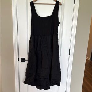 A New Day Elegant Black Sleeveless Dress